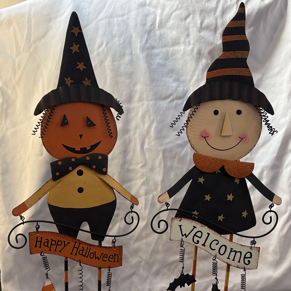 Halloween Witch and Pumpkin Kids Halloween Decorations